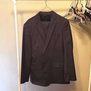 J.Crew Navy Thompson Suit (40R) & 36x32